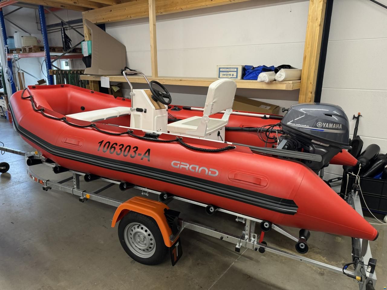 Grand Ranger 420 Schlauchboot mit Holzkiel, EUR 10.999,-