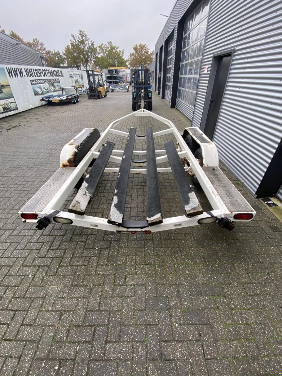 Stallingstrailer Tandemasser geremd