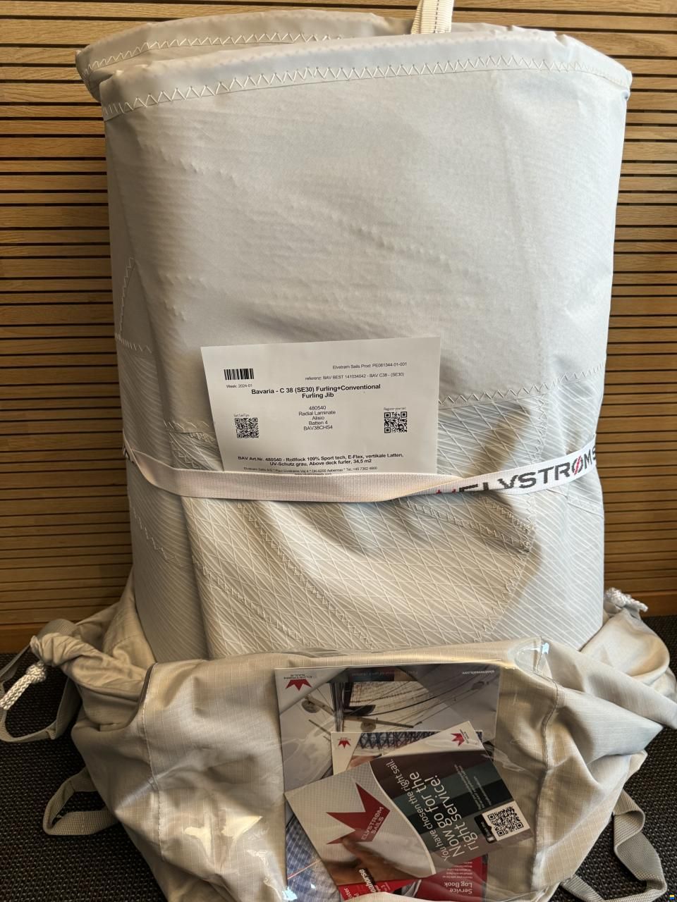 Elvström Sporttech - Roll-Grosssegel & 109% Genua