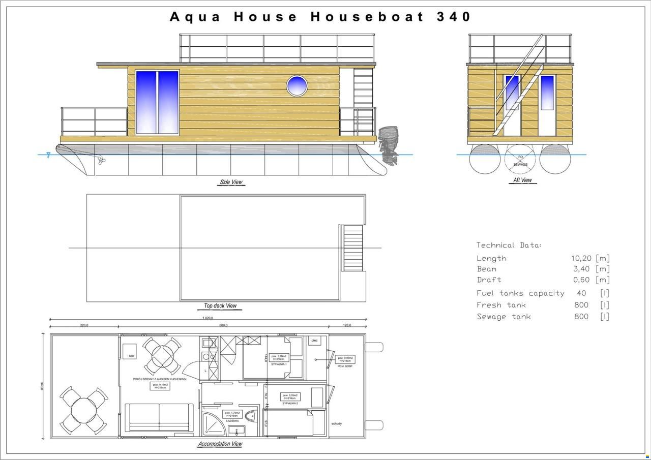 Aqua-House Hausboot Harmonia 310
