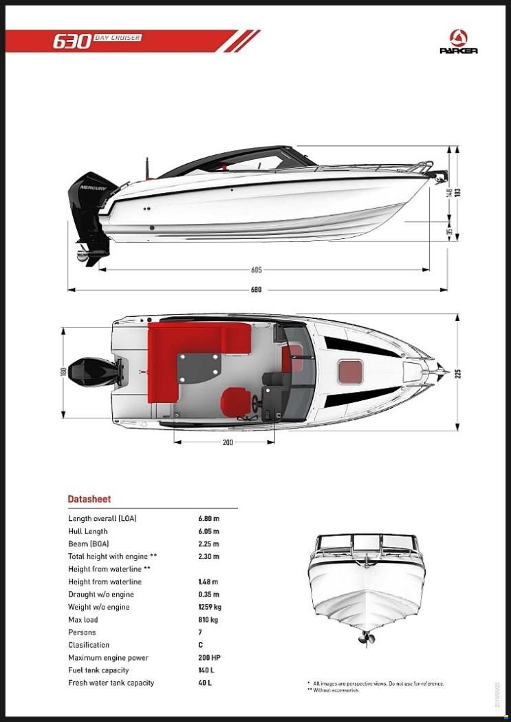 Parker 630 Daycruiser