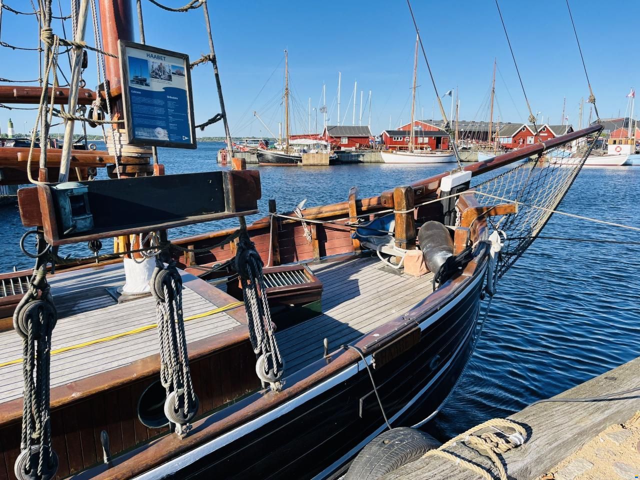 Galeasen "HAABET" af Holbæk fra 1906