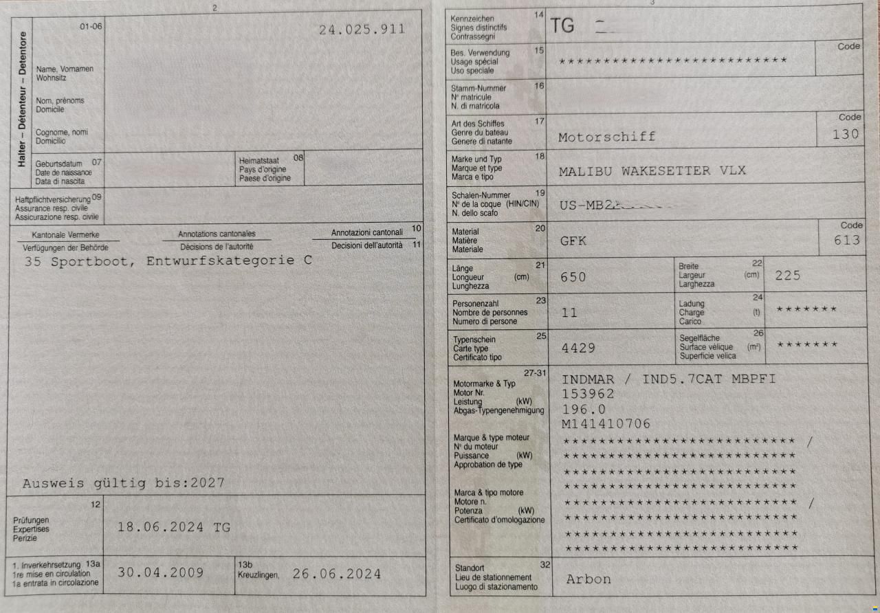 Malibu Wakesetter 21 VLX