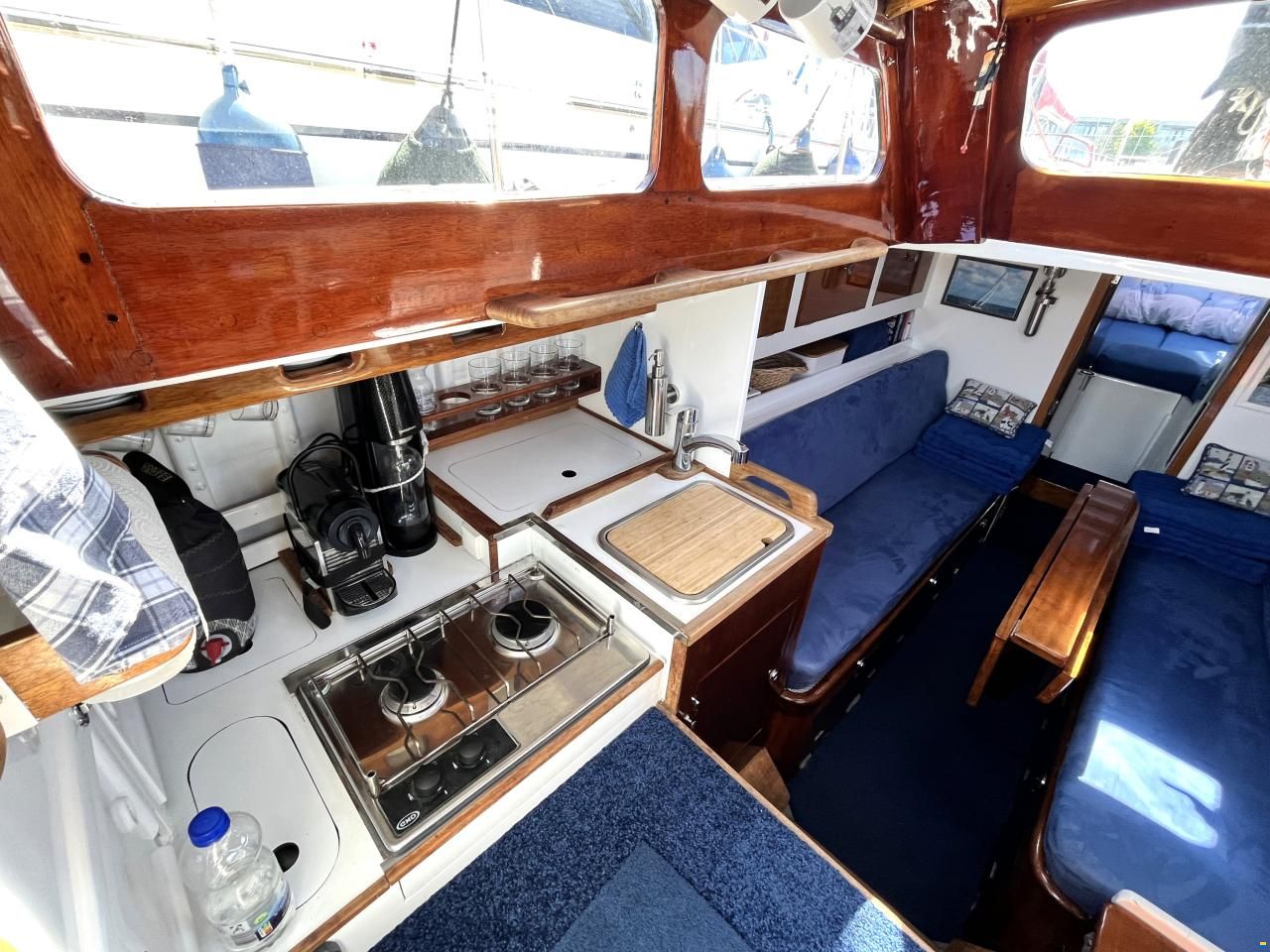 12m Mahagoni Segelyacht