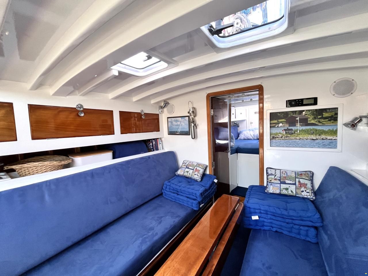 12m Mahagoni Segelyacht