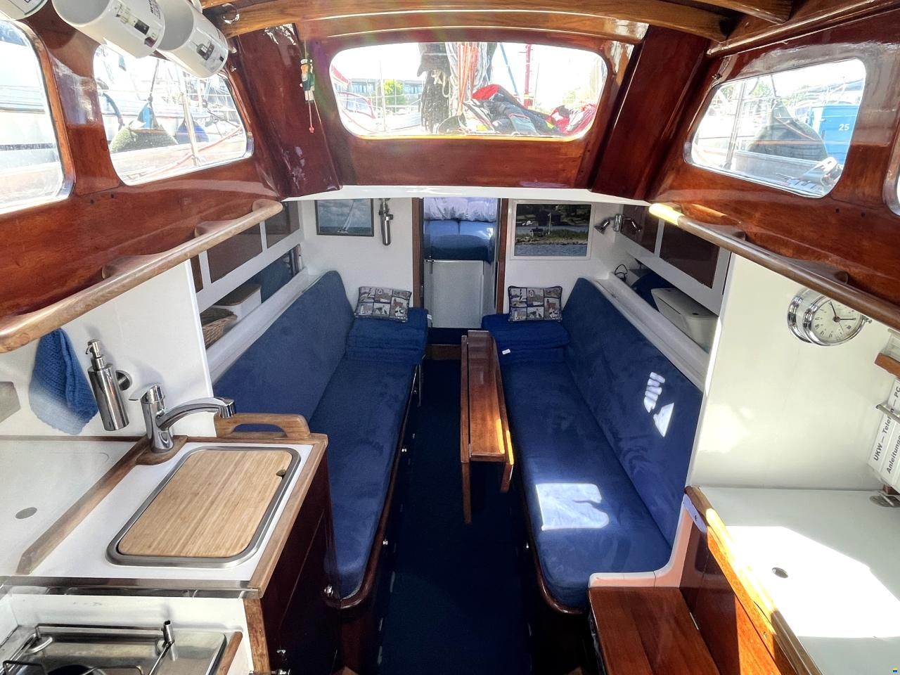 12m Mahagoni Segelyacht