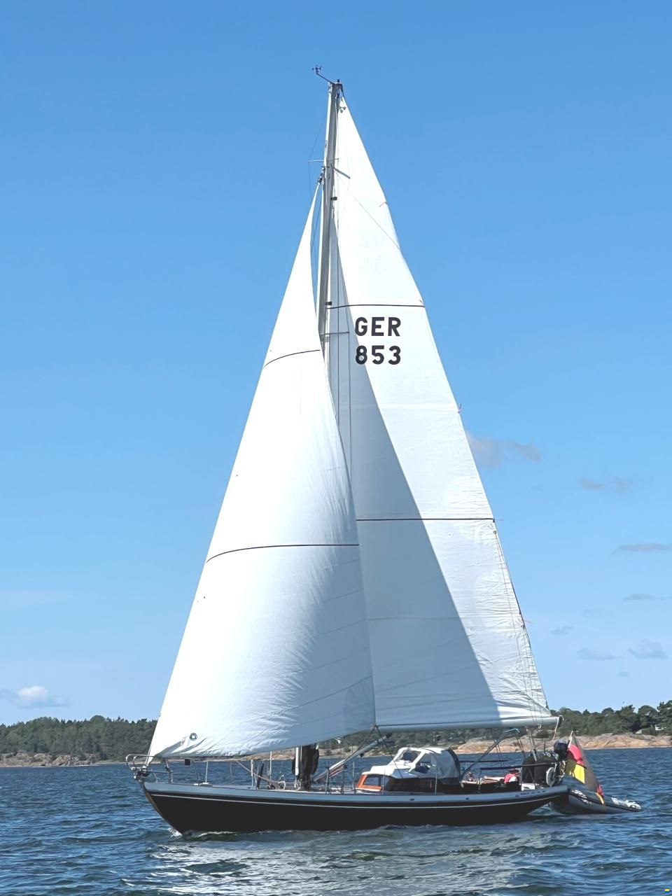 12m Mahagoni Segelyacht