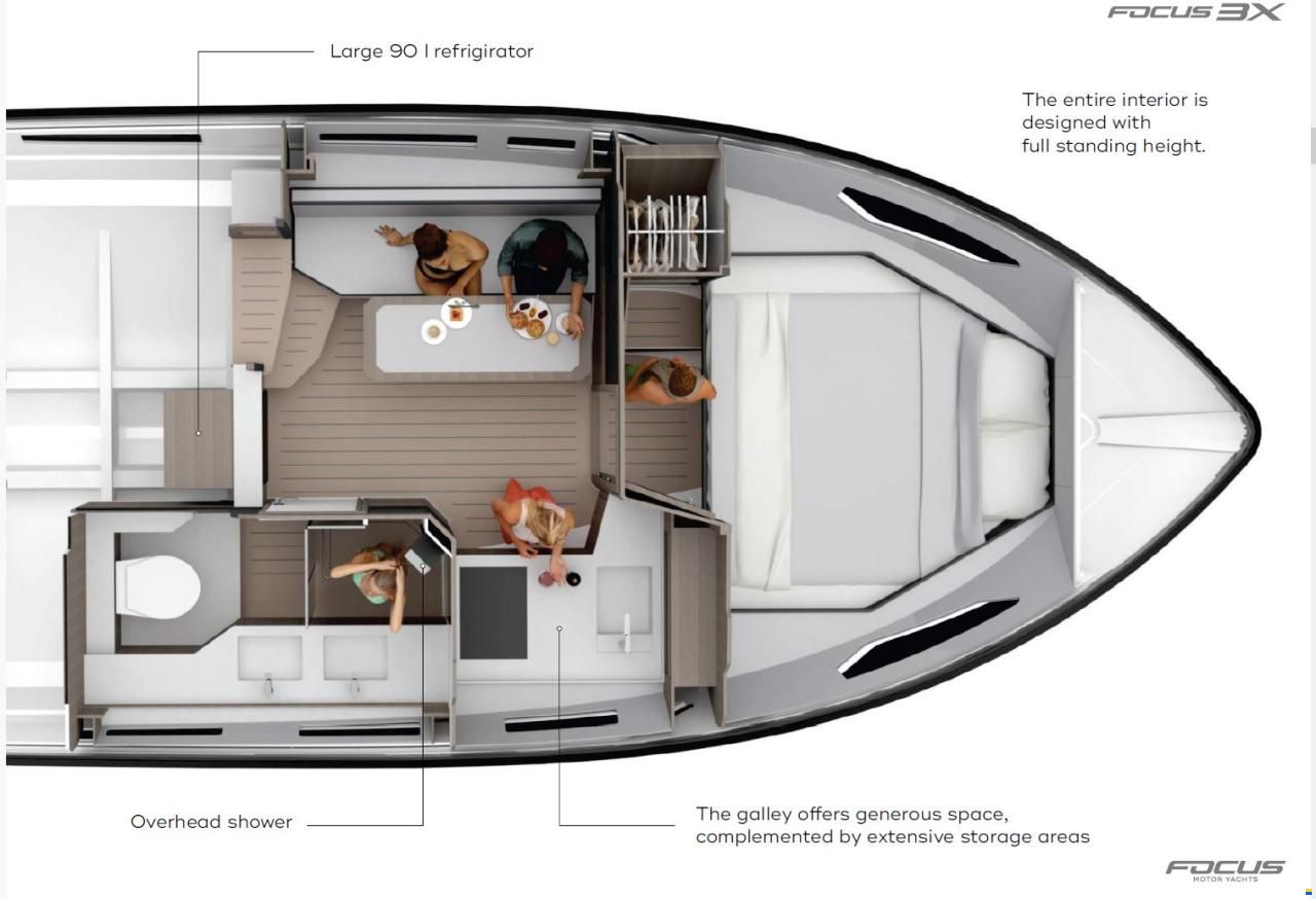 Focus Motor Yacht 3X