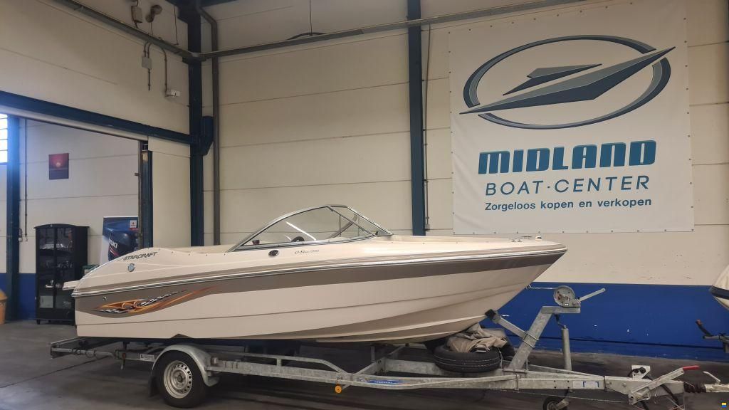 Starcraft C-star 1700 3.0 Mercruiser en trailer
