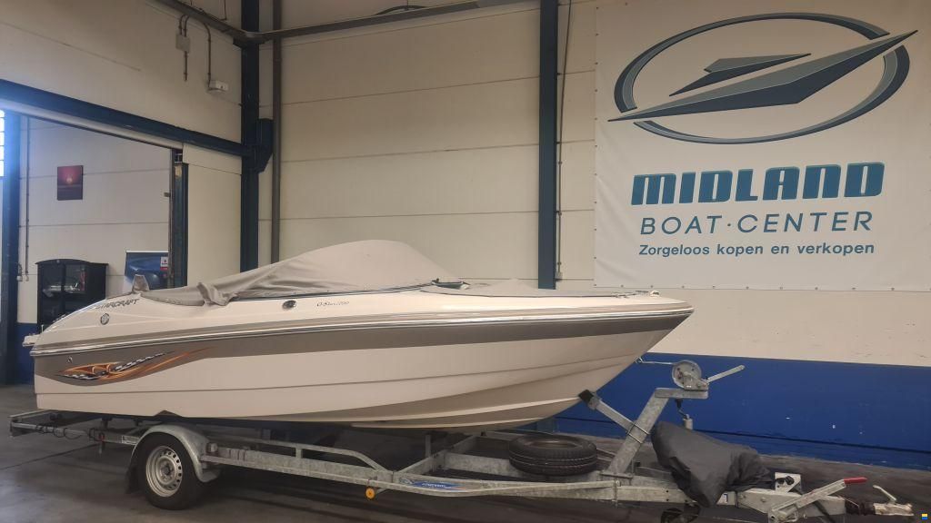 Starcraft C-star 1700 3.0 Mercruiser en trailer