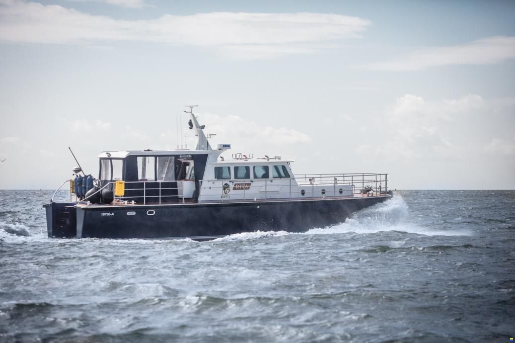 R&oslash;dbyhavn B&aring;dev&aelig;rft Fredericia Havn Pilot 56