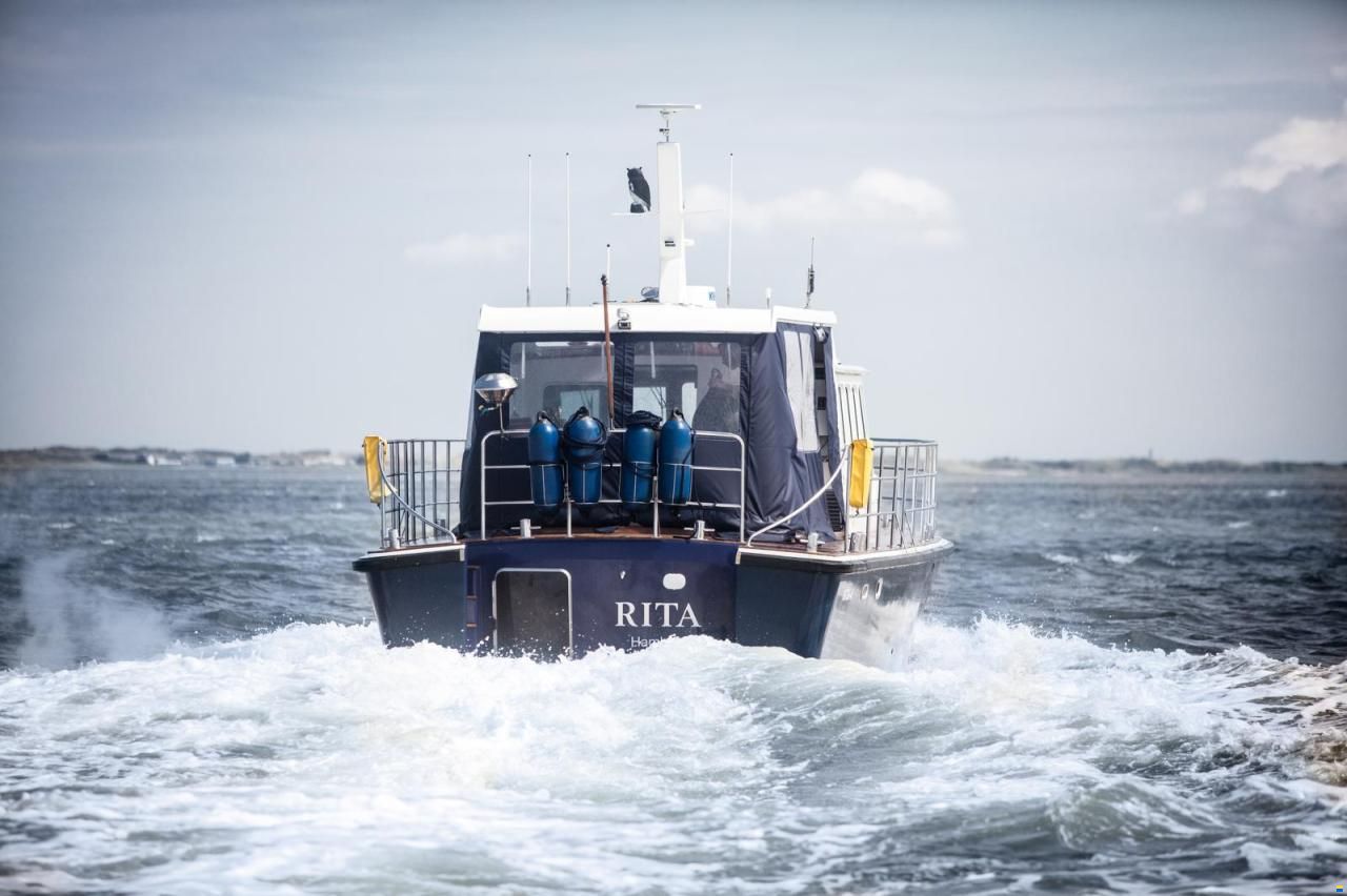 R&oslash;dbyhavn B&aring;dev&aelig;rft Fredericia Havn Pilot 56