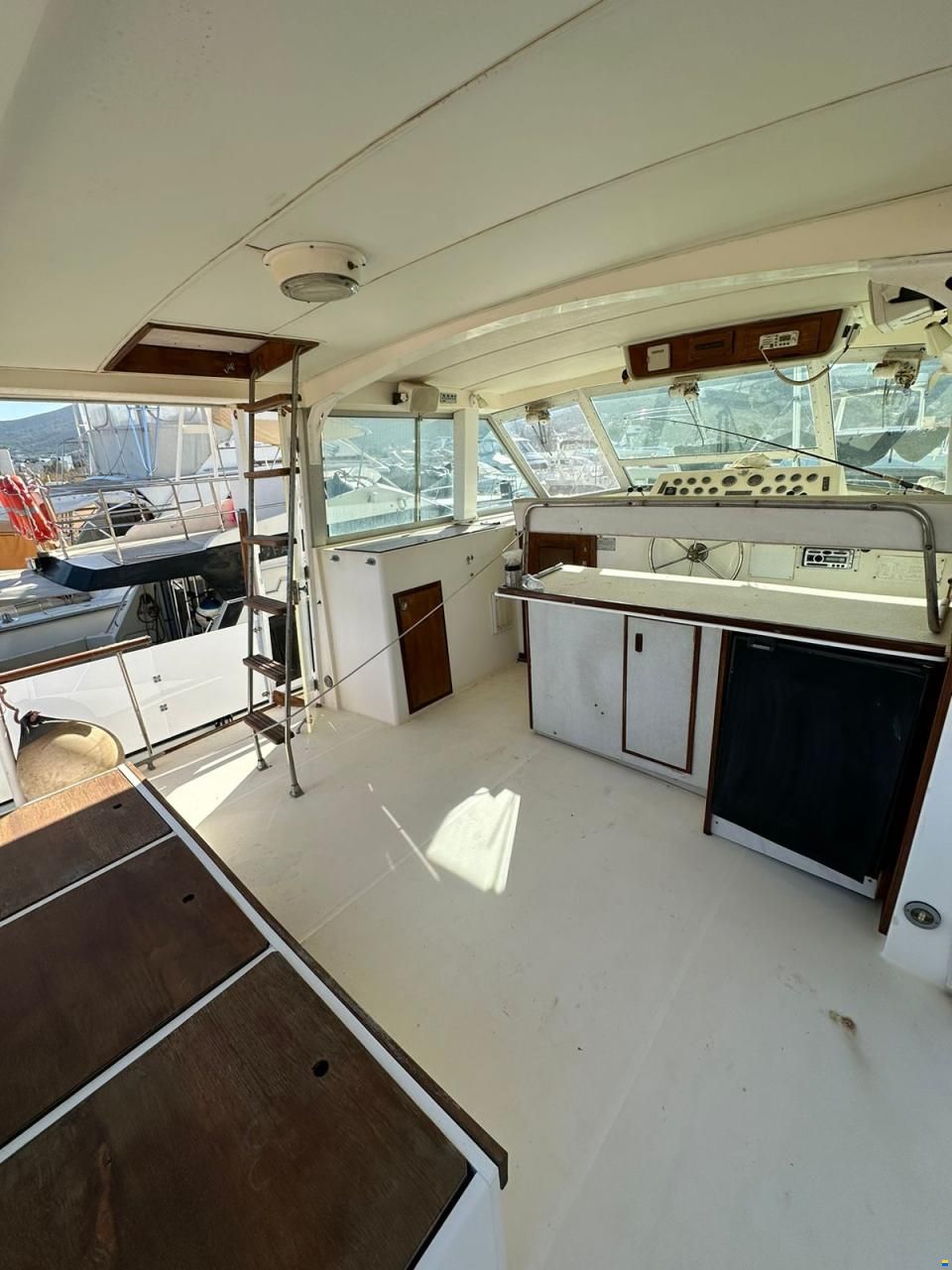 Bertram 42 Aft
