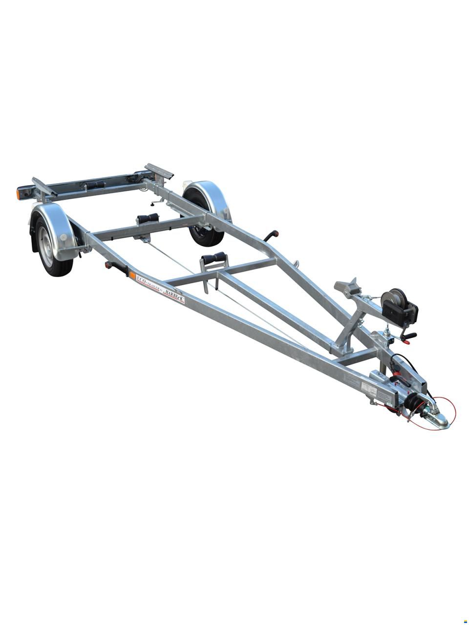 Harbeck 1000kg Motorboottrailer - Rl. 5,0m
