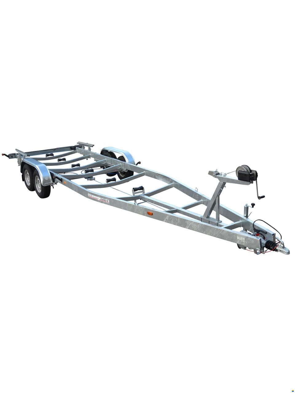 Harbeck 3000kg Motorboottrailer - Rl. 7,60m