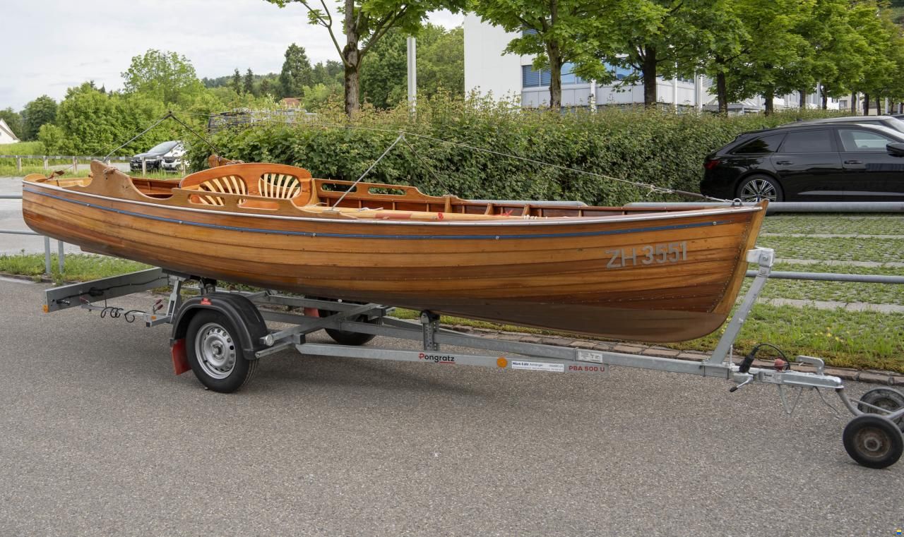 Klinker-Ruderboot