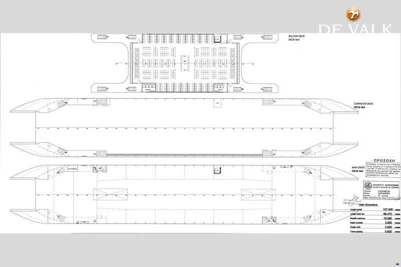 RO/PAX DOUBLE ENDED FERRY 107 M