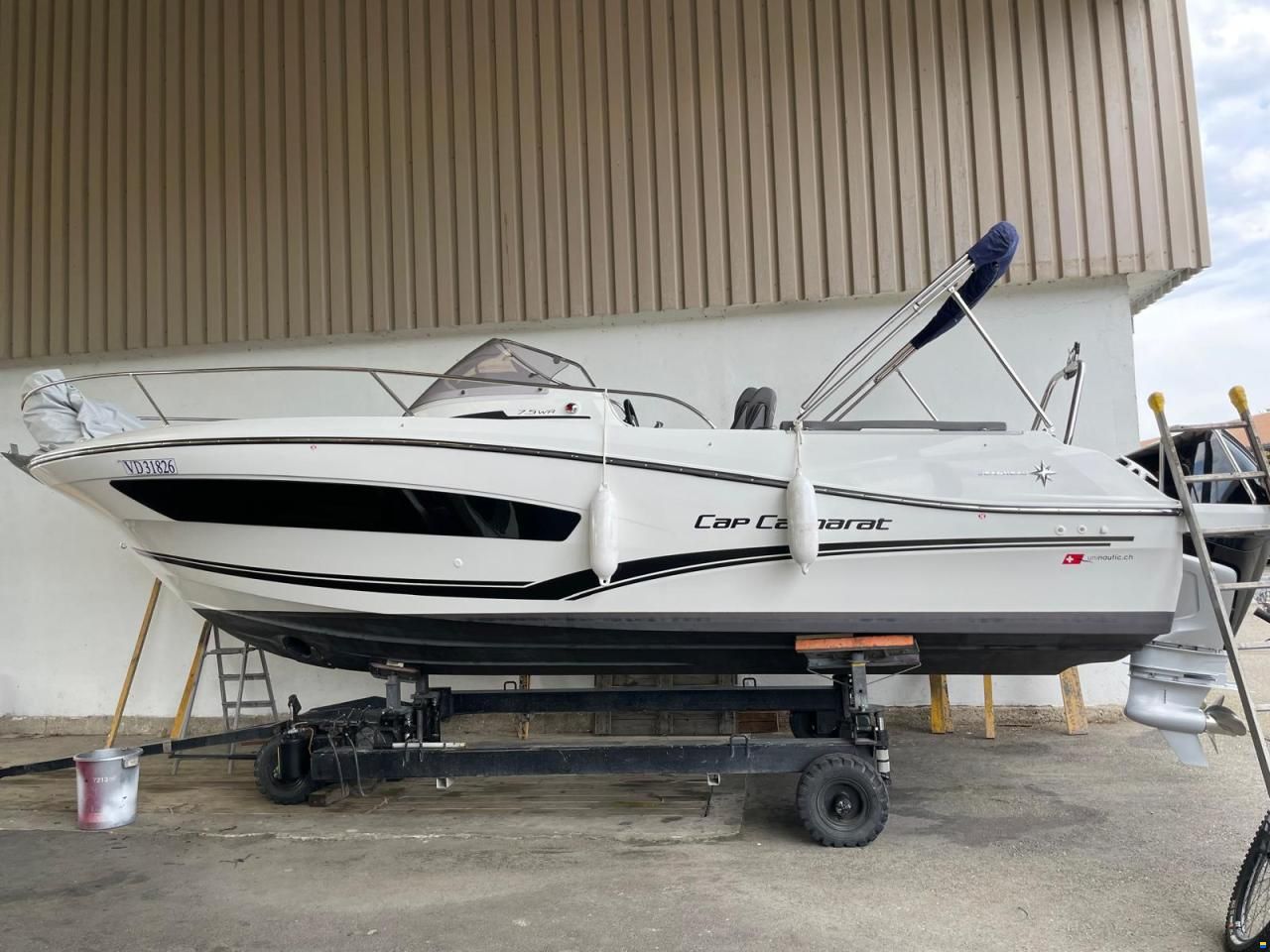 Jeanneau Cap Camarat WA 7.5, mit Platz
