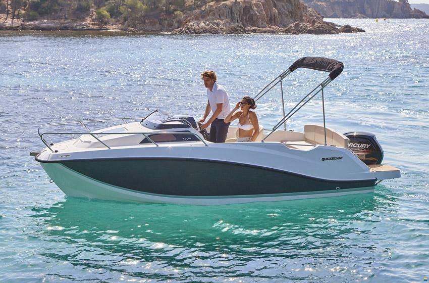 Quicksilver 555 Cabin/115 CV prêt à naviguer