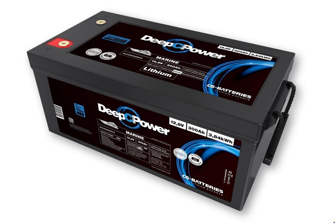 300Ah | 12,8V | 3840Wh | Lithium LiFePO4