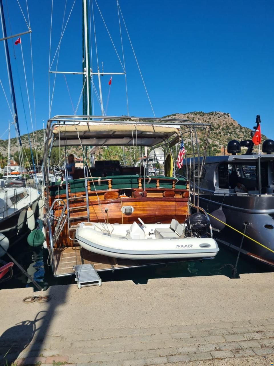 Baybars Turkish Gulet motorsailer 18m