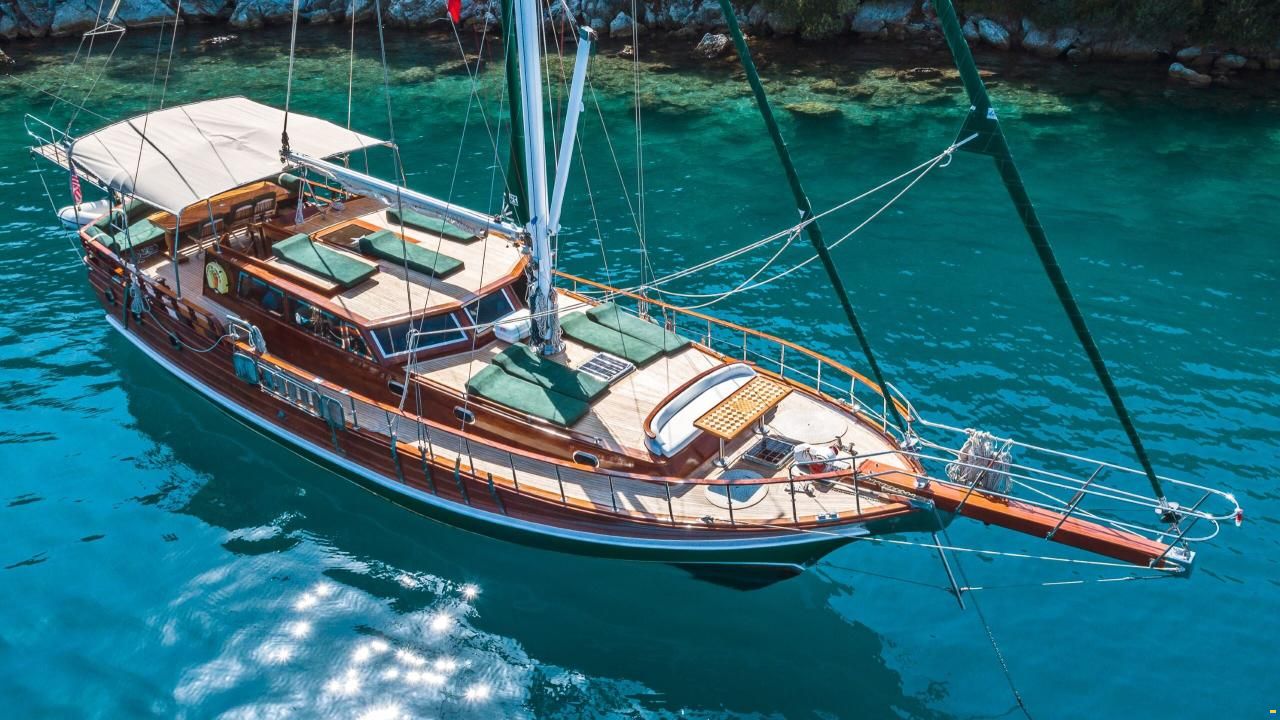 Baybars Turkish Gulet motorsailer 18m