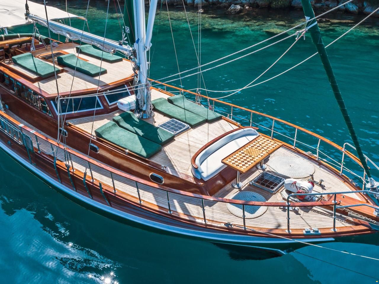 Baybars Turkish Gulet motorsailer 18m
