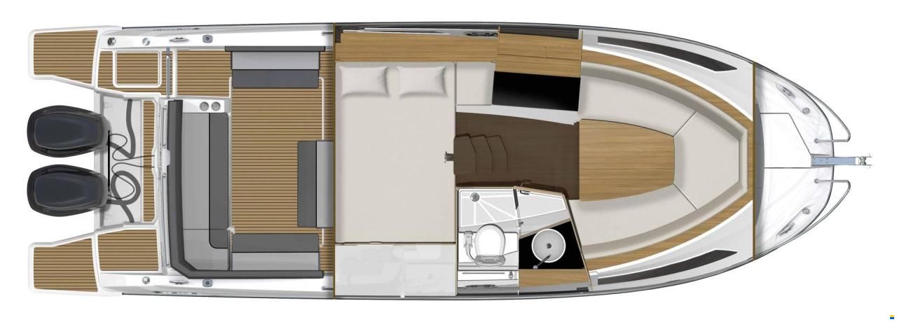 Jeanneau Cap Camarat 9.0WA Hardtop