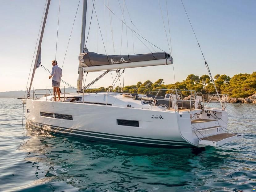 Hanse 410 NEU auf Bestellung, segelklar zu Was