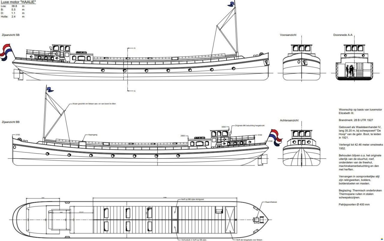Luxe Motor Elizabeth III 42.46 casco
