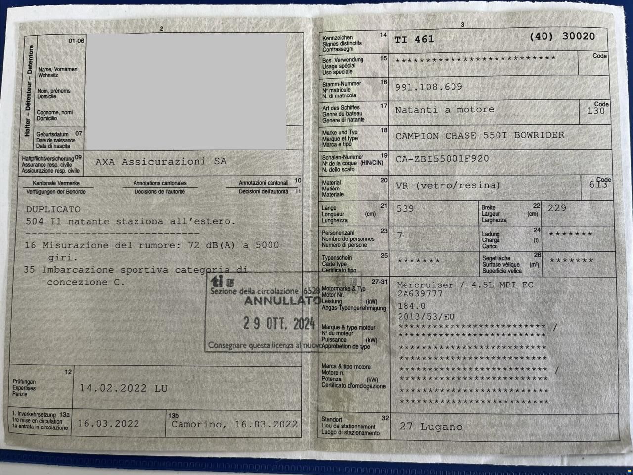 Campion Chase 550 I Bowrider