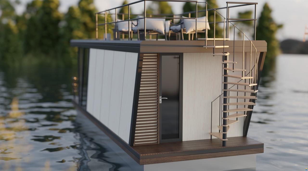 HOUSEBOAT SCHAB HB 9,3x3  (10x3)