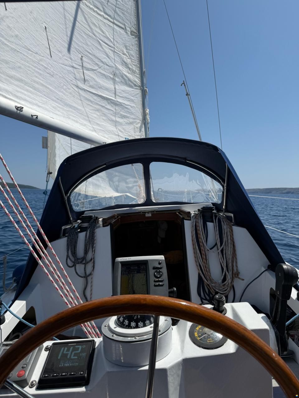 Aluboot mit E-Hubkiel