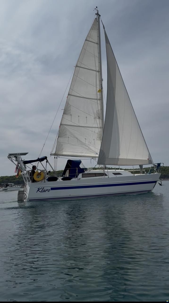 Aluboot mit E-Hubkiel
