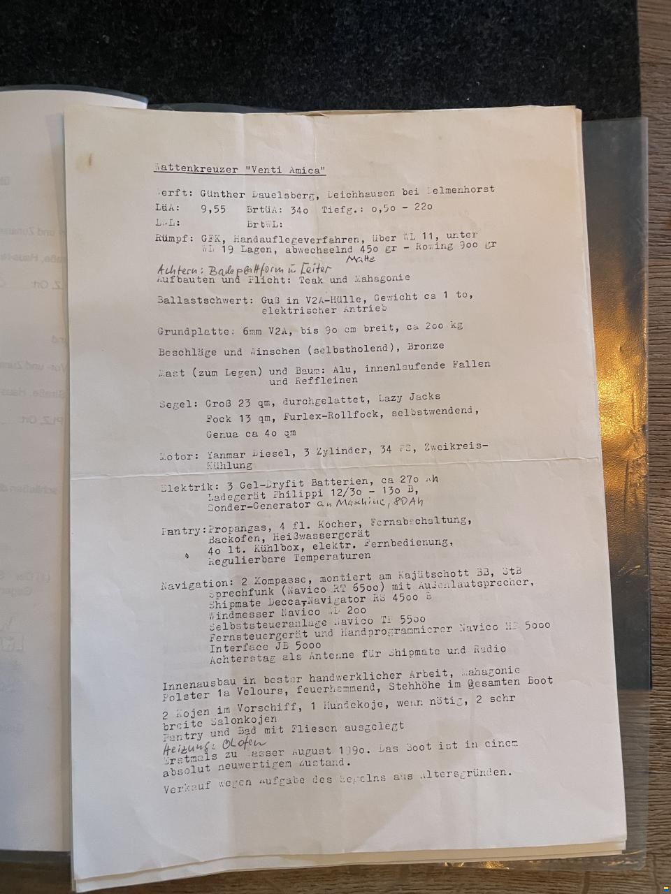 Werft G&uuml;nther Dauelsberg Wattenkreutzer