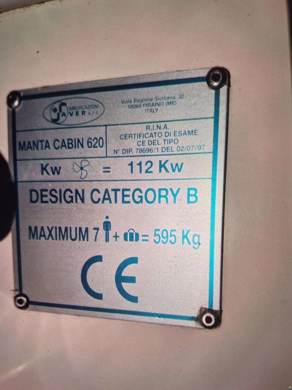 Saver Manta Cabin 620