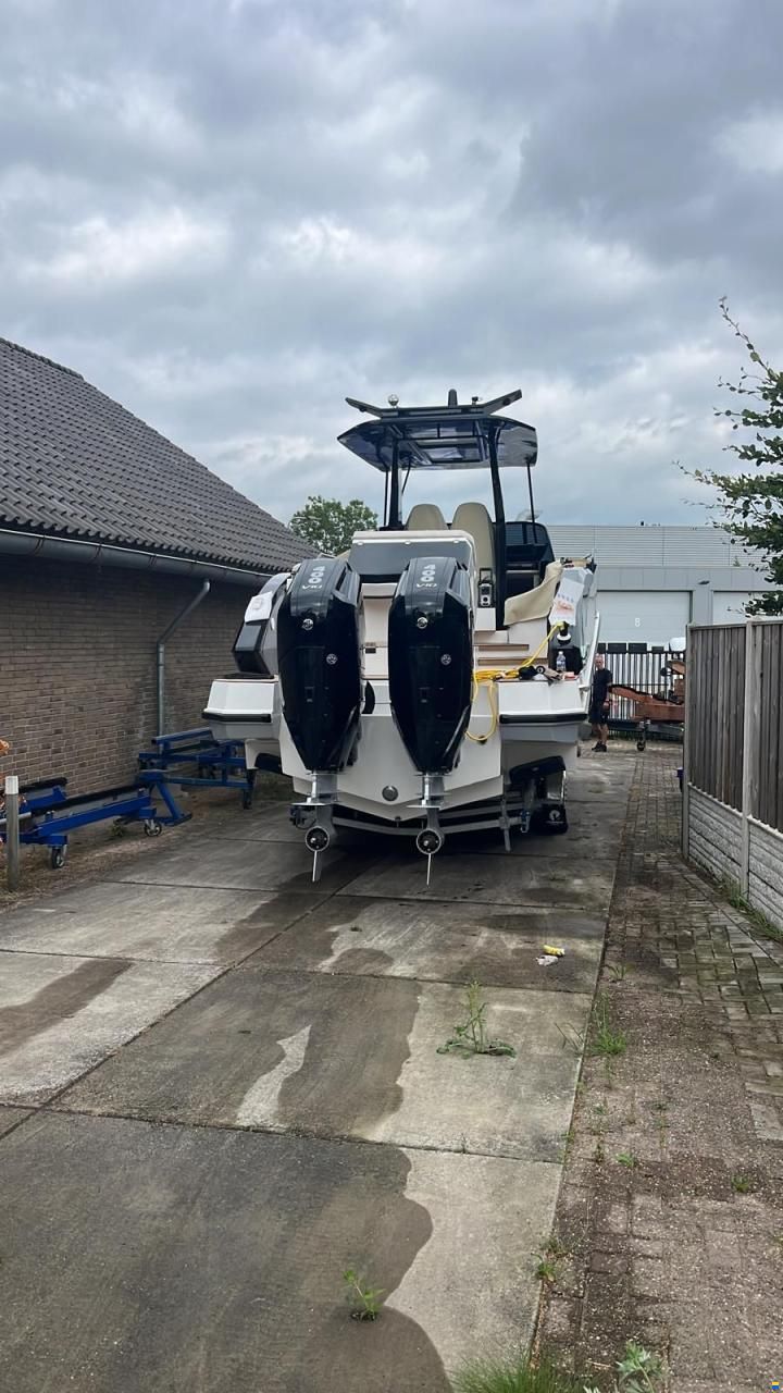 Grand ocean 37 met 2x 400pk mercury