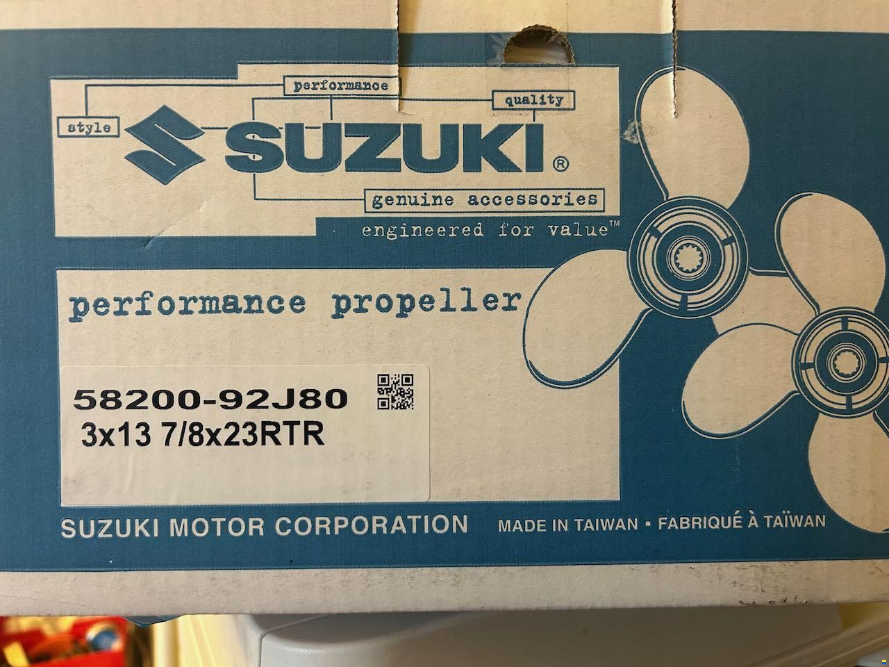 Suzuki - Hélice Inox