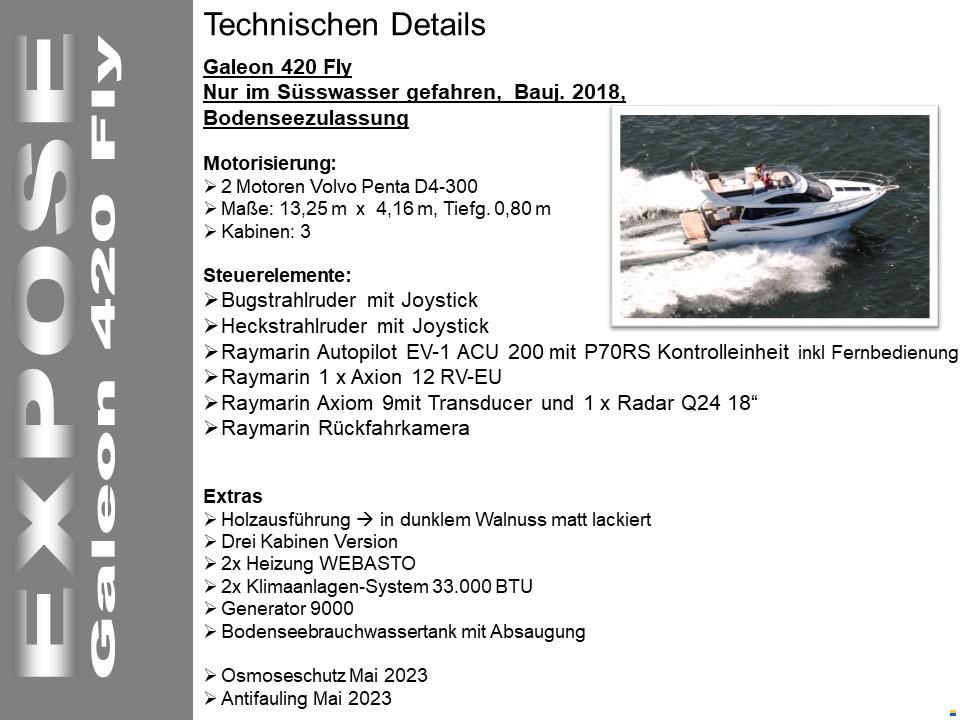 Galeon 420 FLY