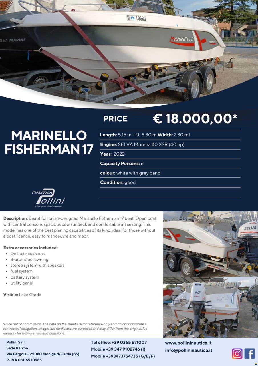 Marinello Fisherman 17
