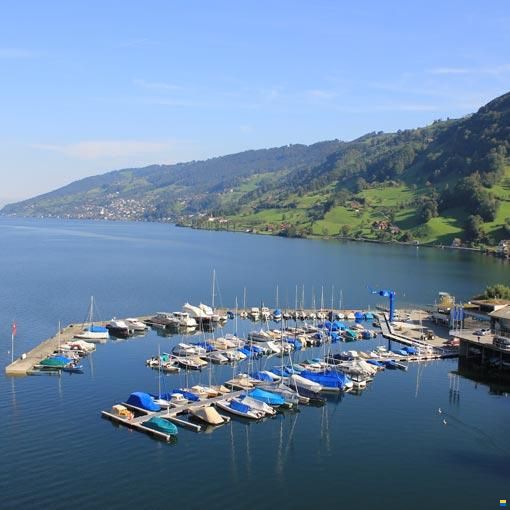 Liegeplätze in diversen Grössen