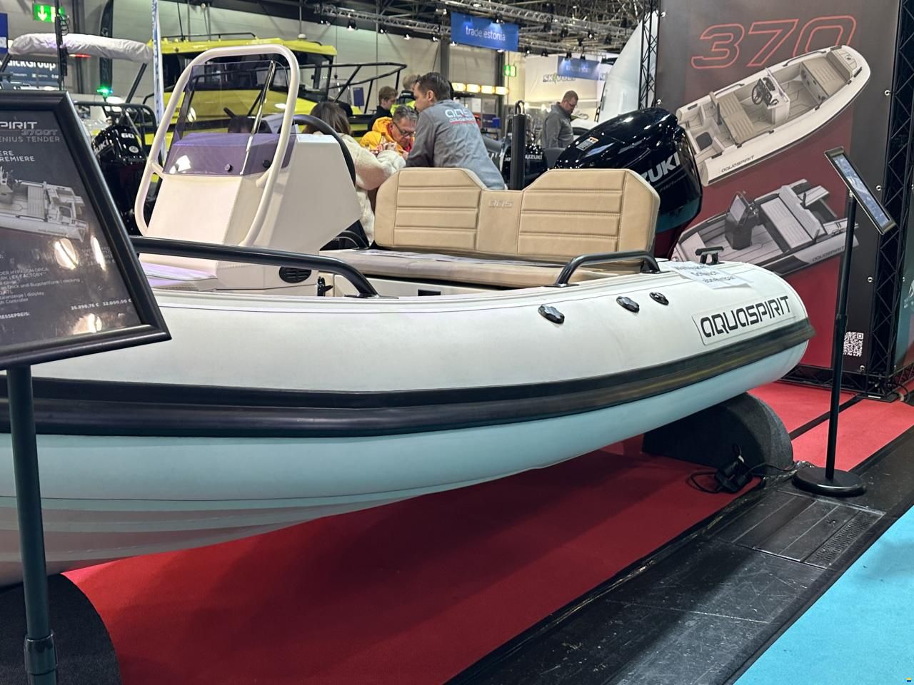 Aquaspirit S370GT Genius Tender mit 60PS Suzuki