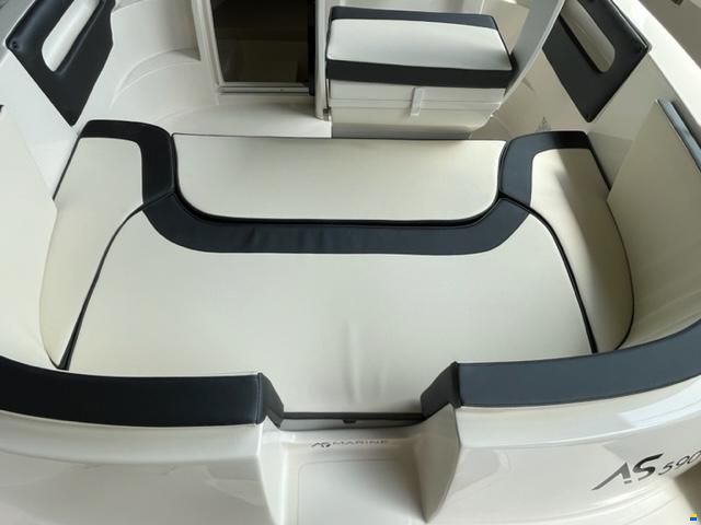 As Marine 590 Walk Around + Honda BF40E