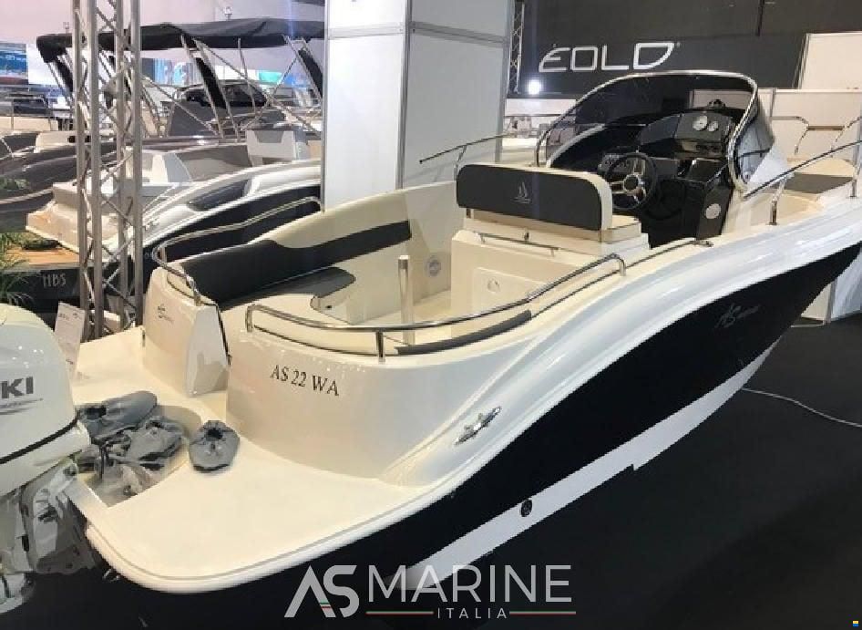 AS Marine 22 Walk Around + Honda BF100