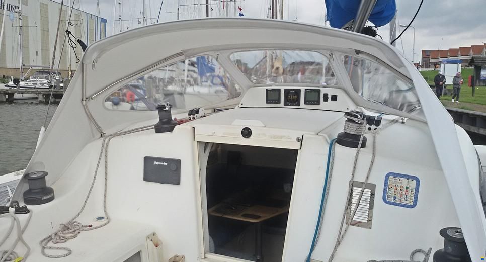 Corsair 36 folding trimaran