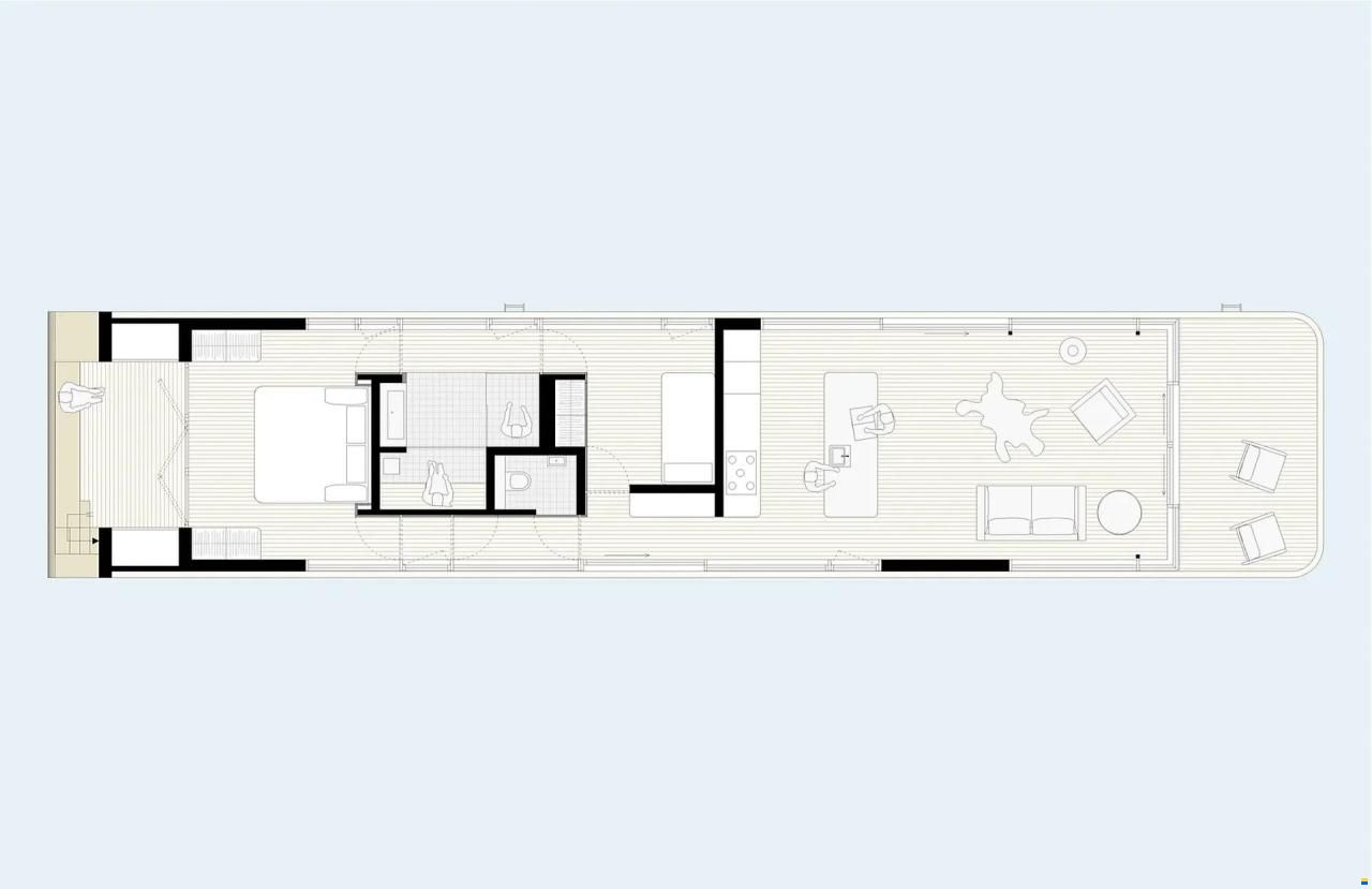 Die Wohnschiff Manufaktur Waterloft "Oha