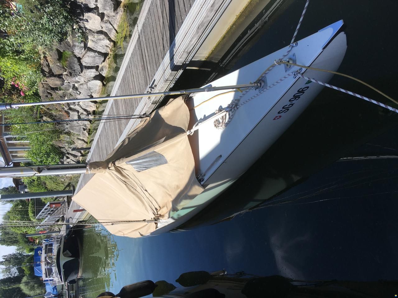 5,5 5.5m IR Yacht mit Kajüte