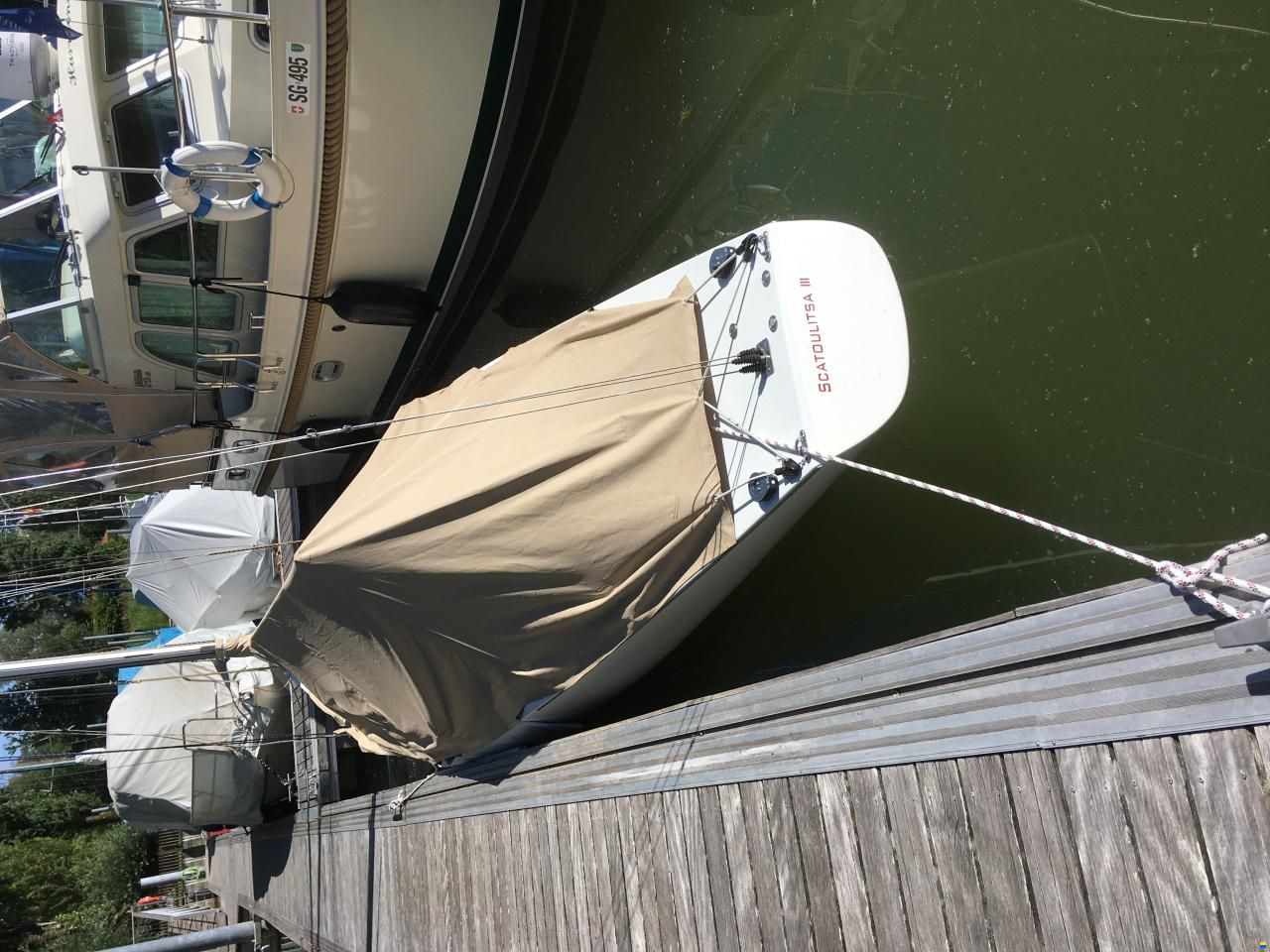 5,5 5.5m IR Yacht mit Kajüte