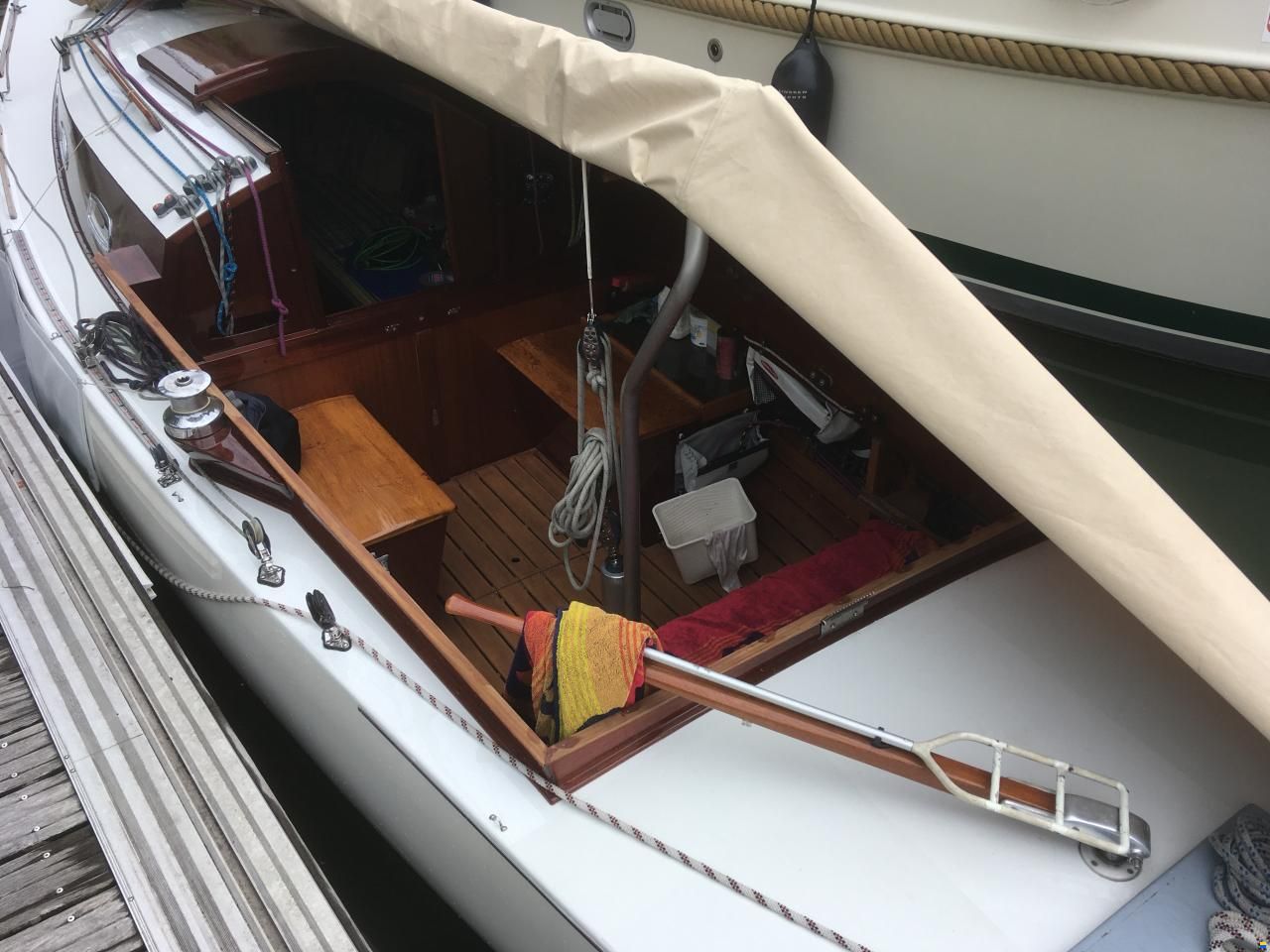 5,5 5.5m IR Yacht mit Kajüte