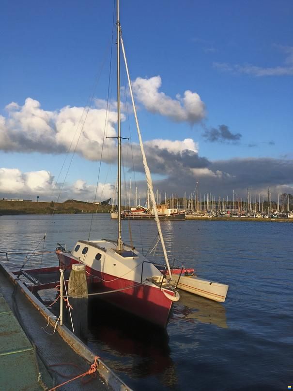 Amateur Con Basetta 28 Trimaran